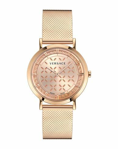 Versace Versace New Generation Bracelet Watch Woman Wrist watch Rose gold Stainless Steel Cover