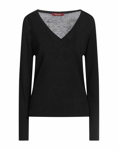 Max Mara Studio Woman Sweater Black Silk, Wool Cover