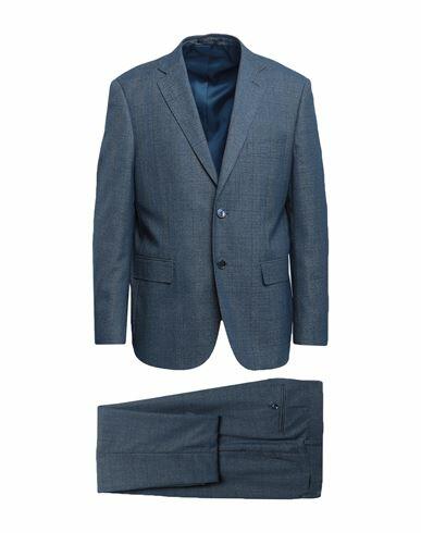 Herman & Sons Man Suit Pastel blue Polyester, Viscose Cover