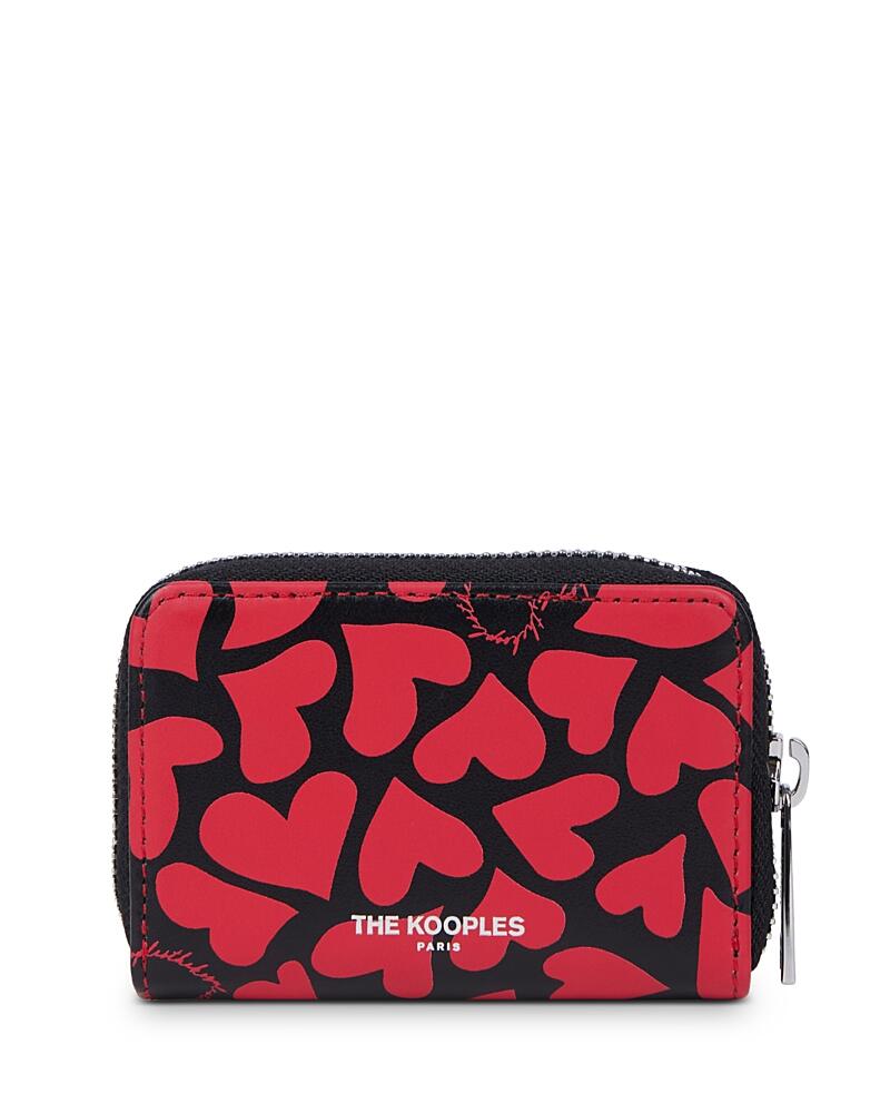 The Kooples Heart Leather Coin Purse Cover