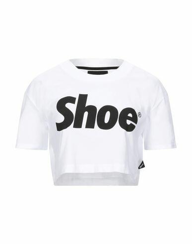 Shoe Woman T-shirt White Cotton Cover