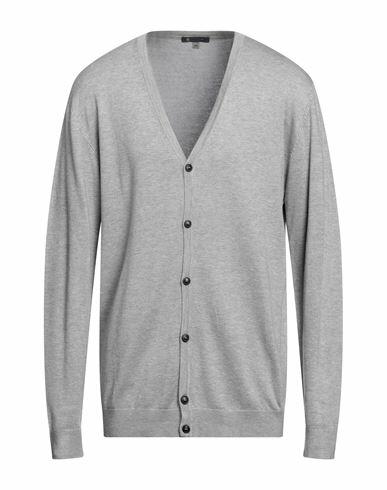 Avignon Man Cardigan Light grey Viscose, Nylon Cover