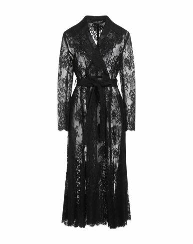 Dolce & gabbana Woman Overcoat & Trench Coat Black Cotton, Polyester Cover