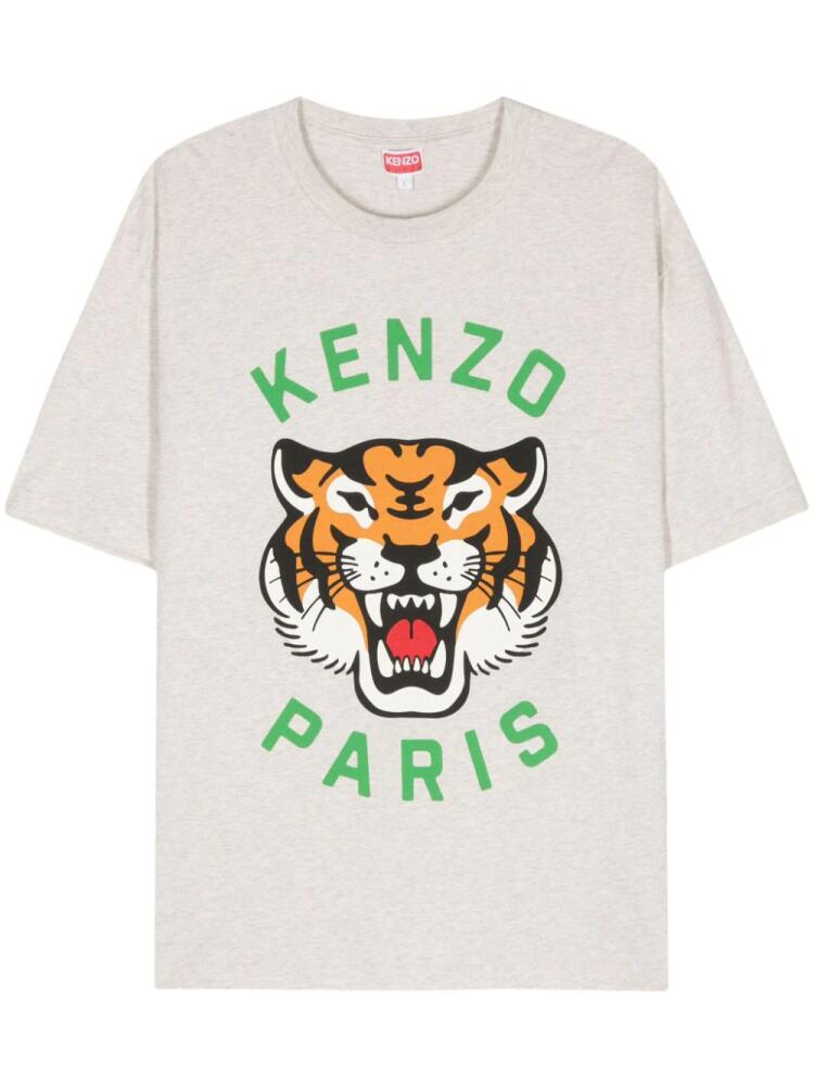 Kenzo Lucky Tiger T-shirt - Grey Cover