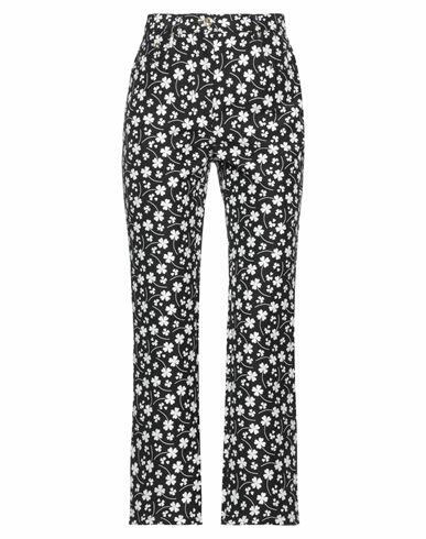 Boutique Moschino Woman Pants Black Polyester, Cotton Cover