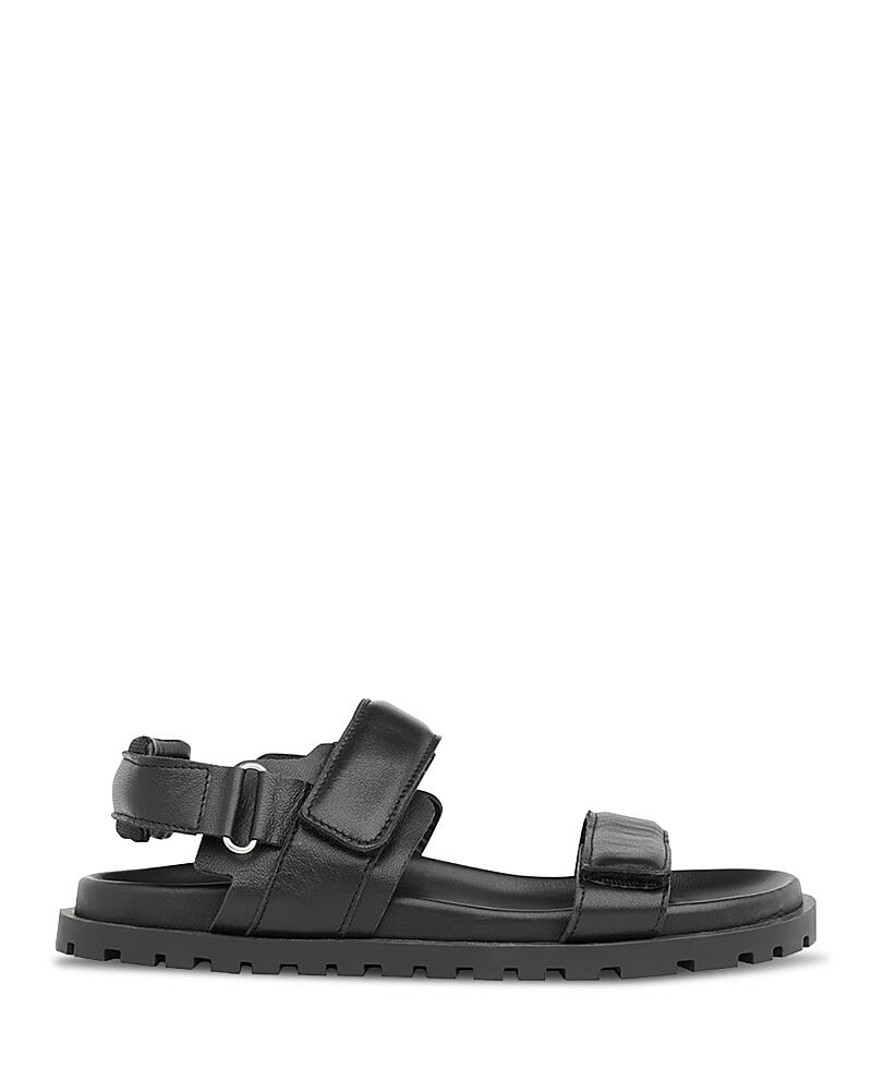 Whistles Women's Ria Black Sporty Velcro Sandals Cover