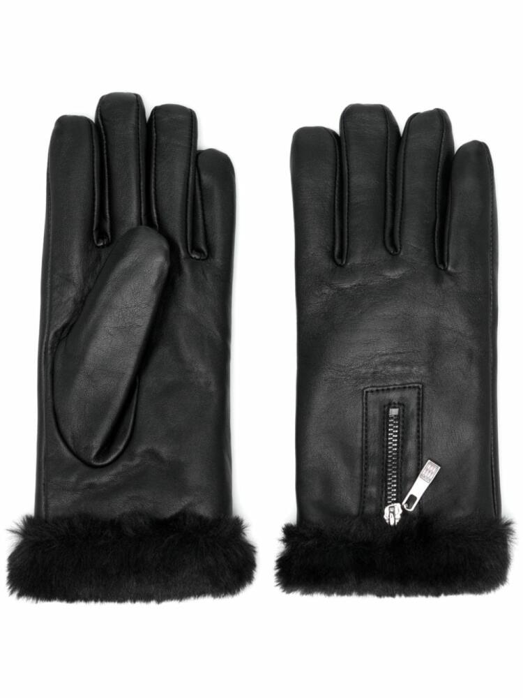 DENTS Yasmin leather gloves - Black Cover