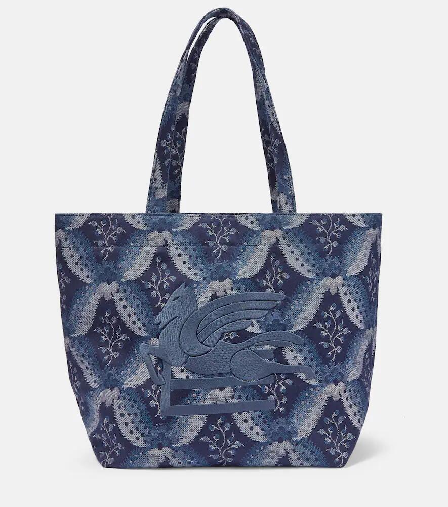 Etro Soft Trotter Medium jacquard shopper Cover