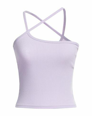 Rokh Woman Top Lilac Polyester, Rayon, Elastane Cover