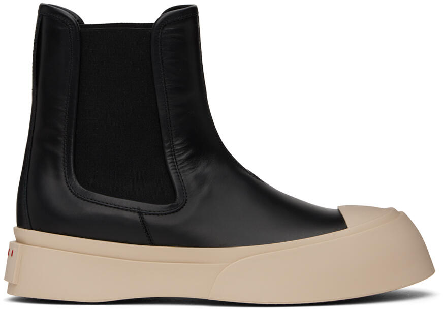 Marni Black Pablo Chelsea Boots Cover