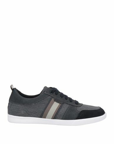 Geox Man Sneakers Slate blue Textile fibers Cover