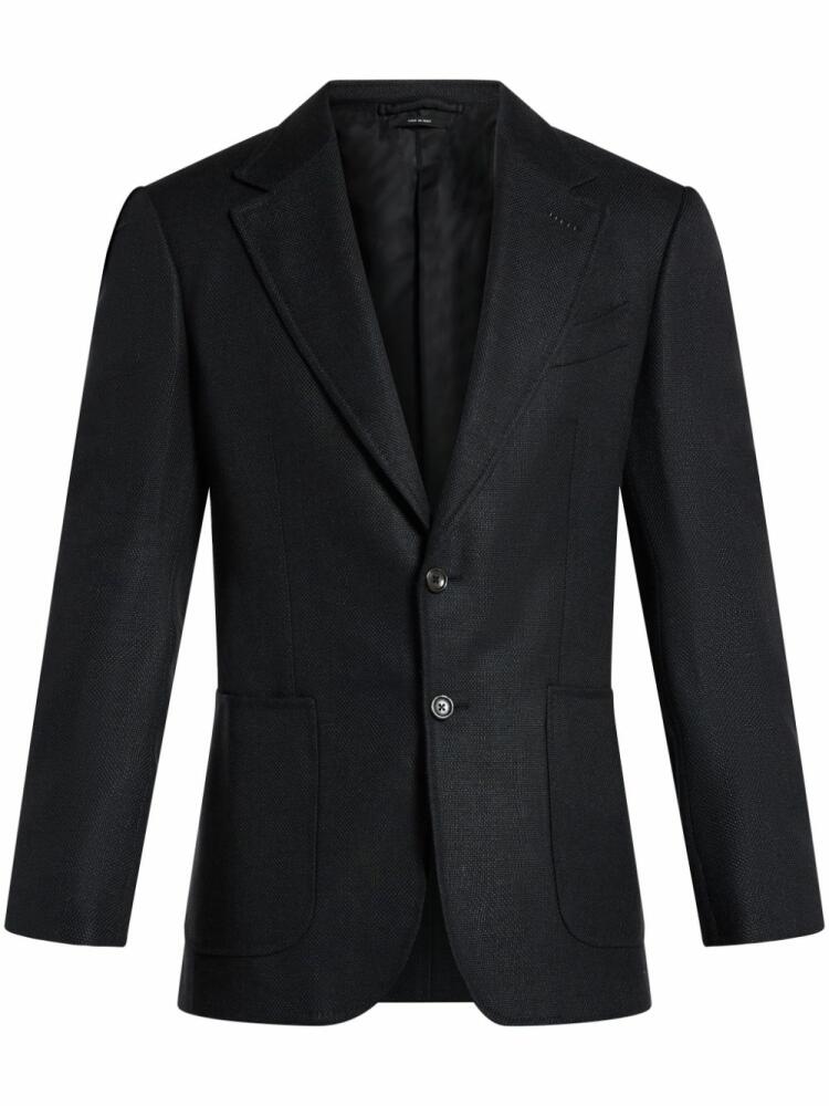 TOM FORD single-breasted blazer - Black Cover