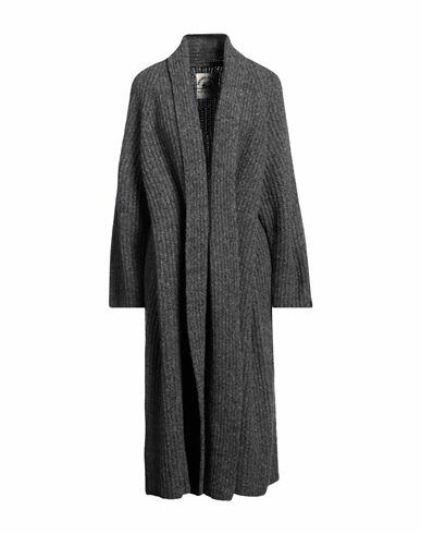 Emporio Armani Woman Cardigan Lead Virgin Wool, Polyamide Cover