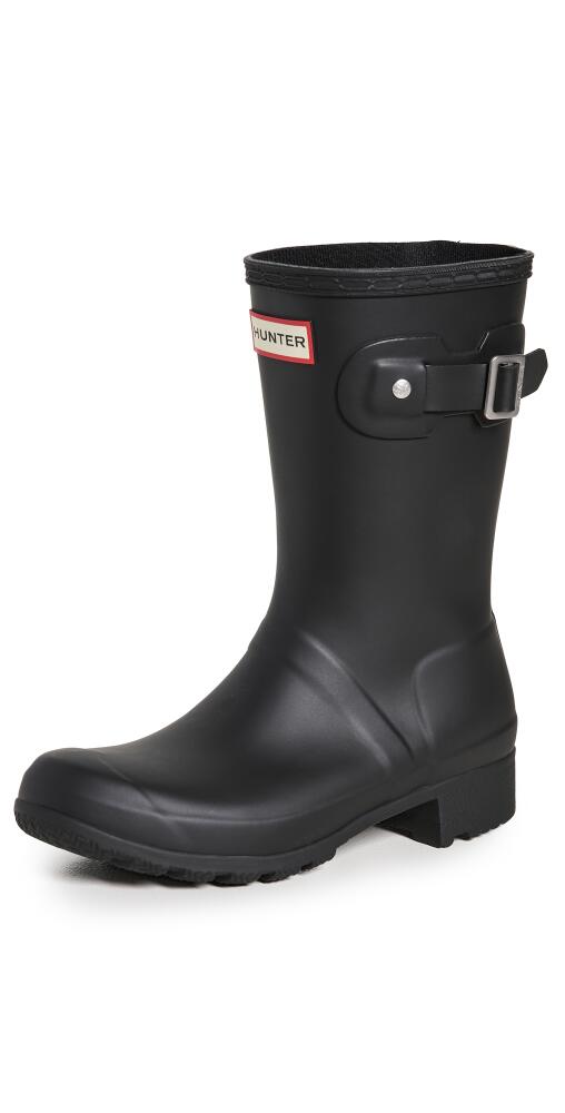 Hunter Boots Original Tour Short Boots Black Cover