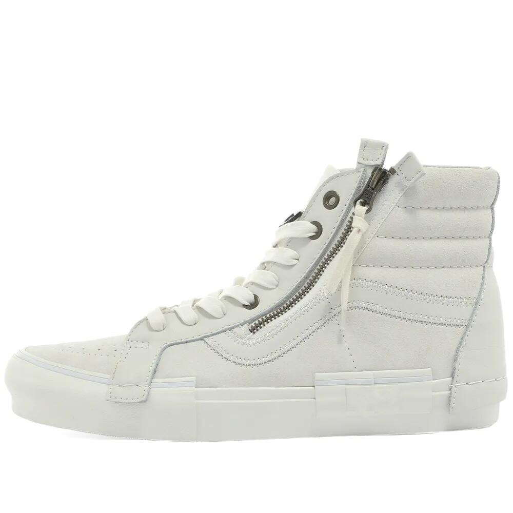 Vans Vault Men's x MASTERMIND WORLD presented by END. UA Sk8-Hi Ca Sneakers in Marshmallow/Black Cover