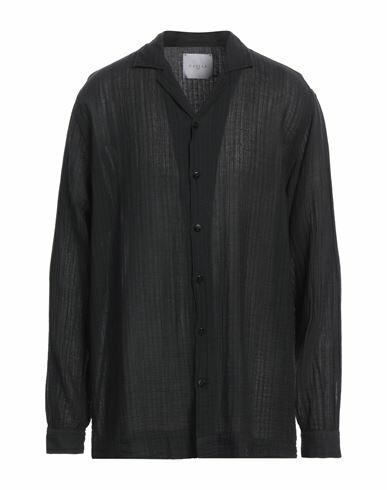 Gaëlle Paris Man Shirt Black Cotton Cover