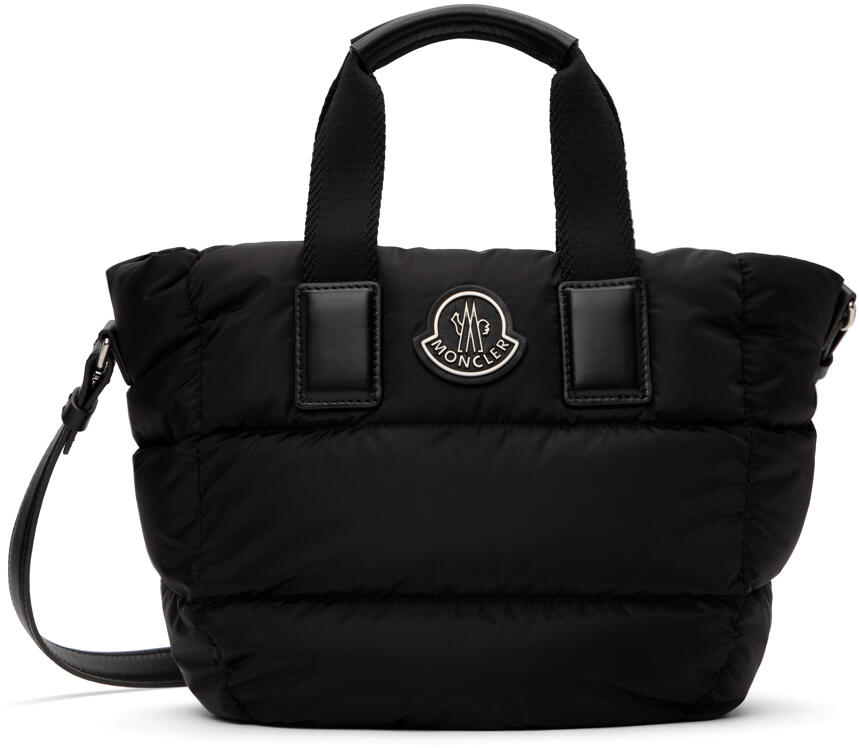 Moncler Black Caradoc Mini Down Tote Cover