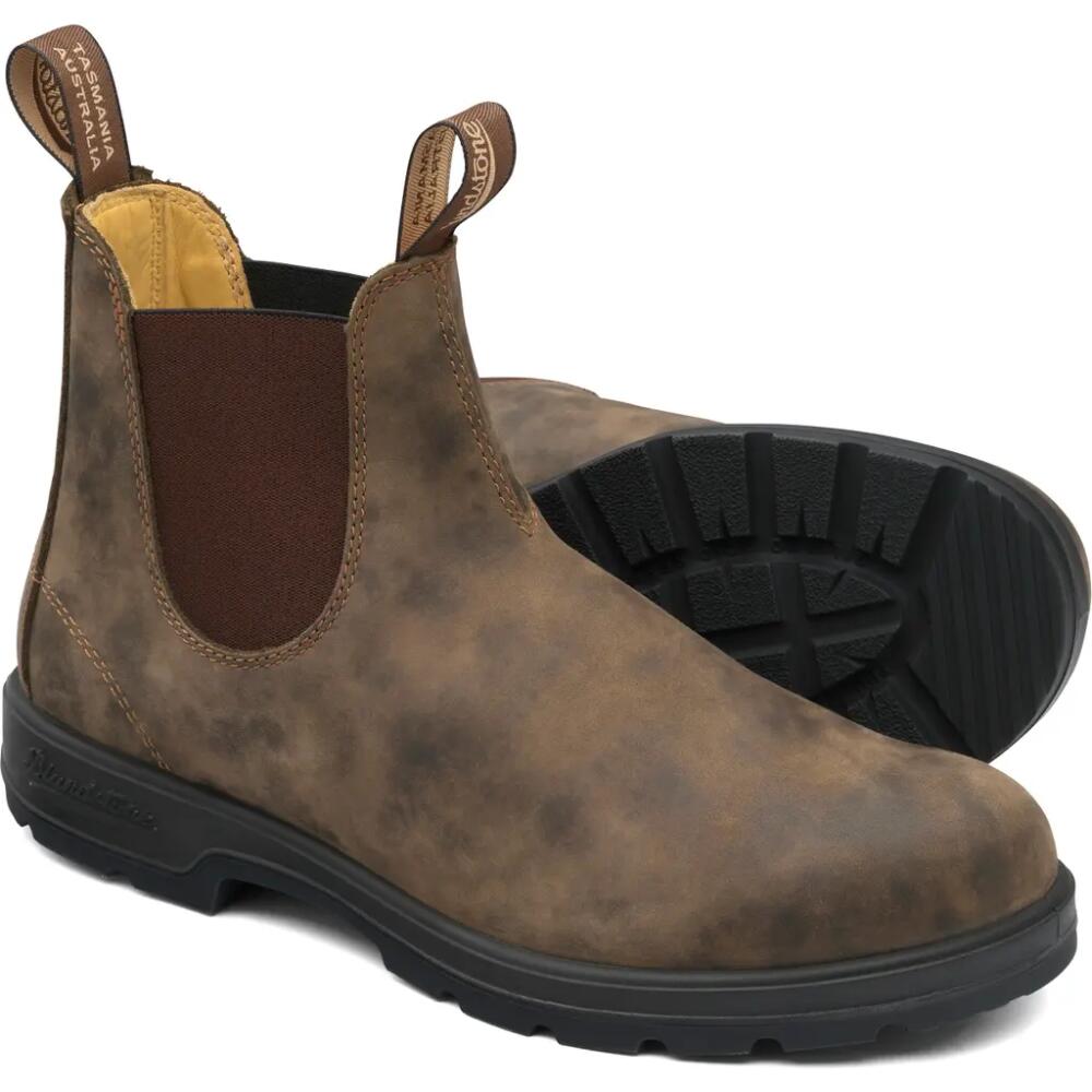 Blundstone Footwear Water Resistant Chelsea Boot in Rustic Brown Cover