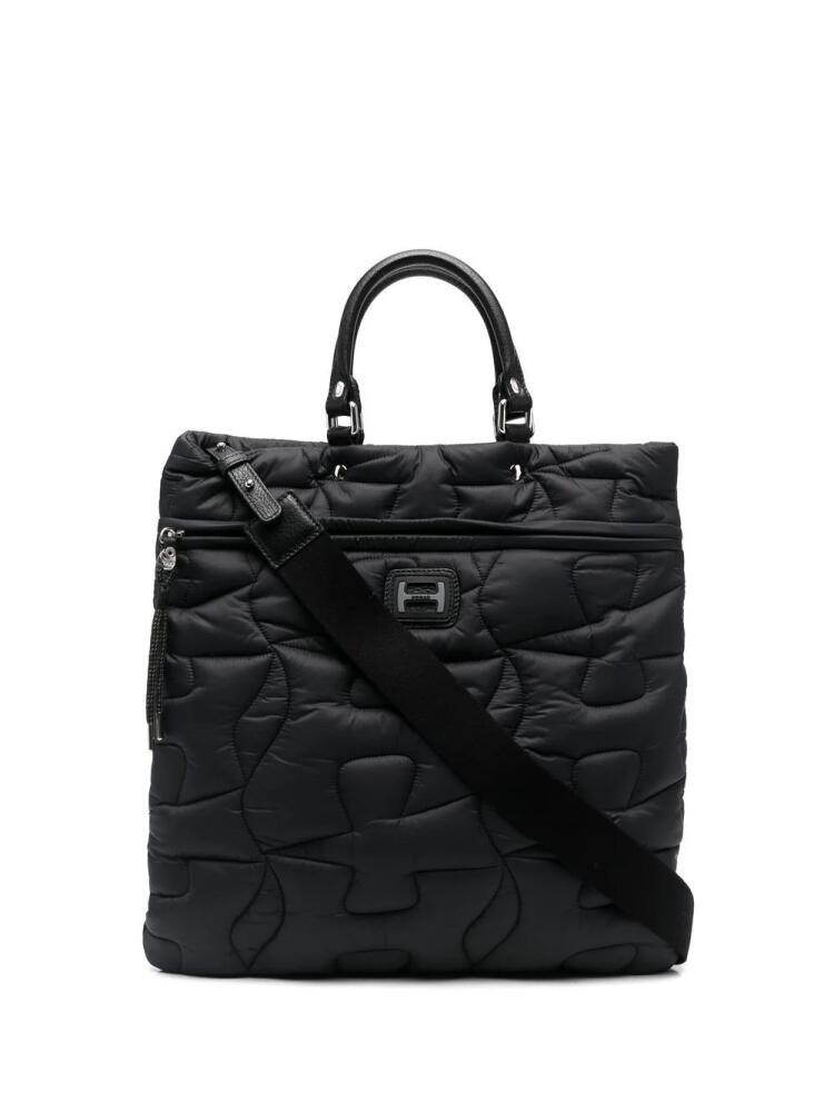 Hogan quilted-finish tote bag - Black Cover