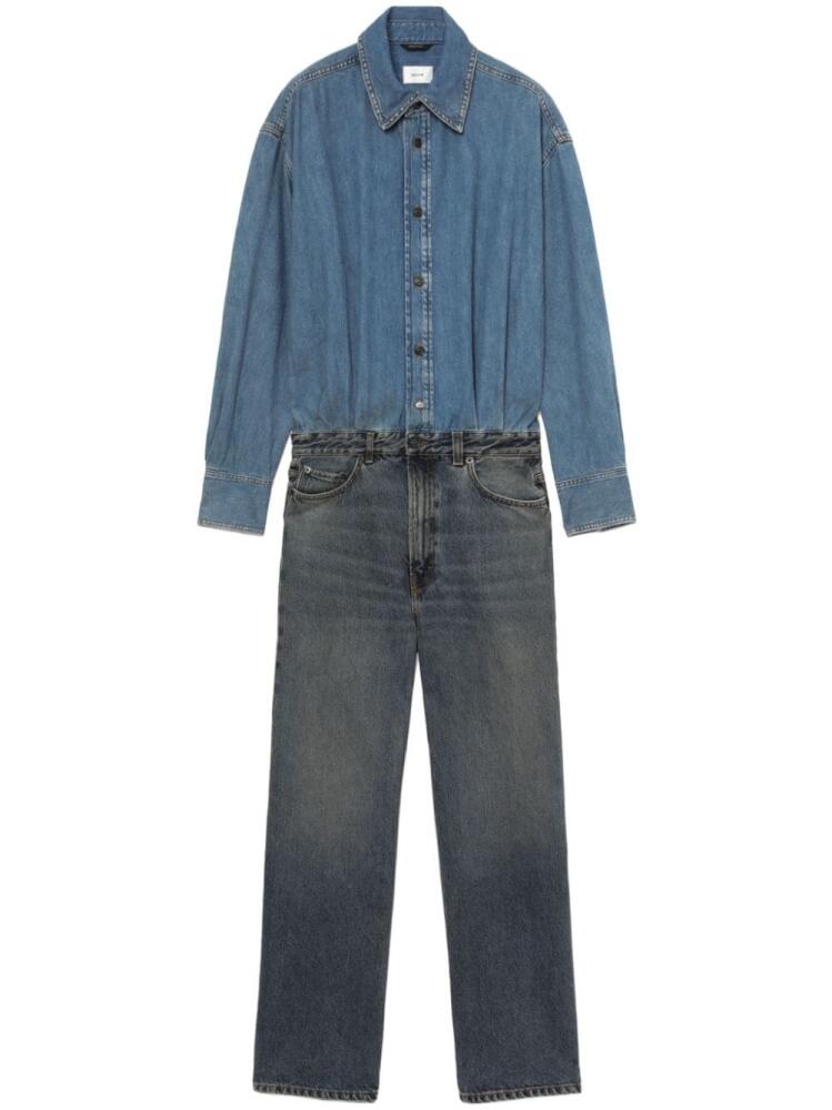 Haikure denim jumpsuit - Blue Cover