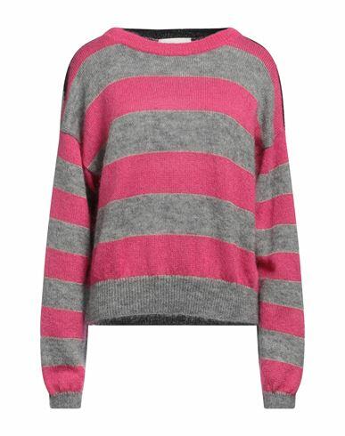 Solotre Woman Sweater Fuchsia Mohair wool, Polyamide, Wool Cover