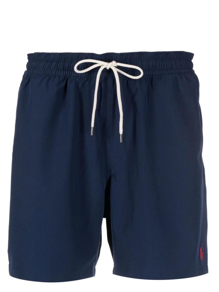 Polo Ralph Lauren embroidered Polo Pony swim shorts - Blue Cover