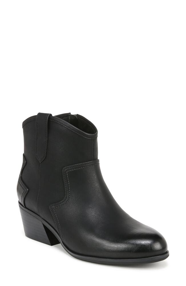 Dr. Scholl's Lasso Western Bootie in Black Cover