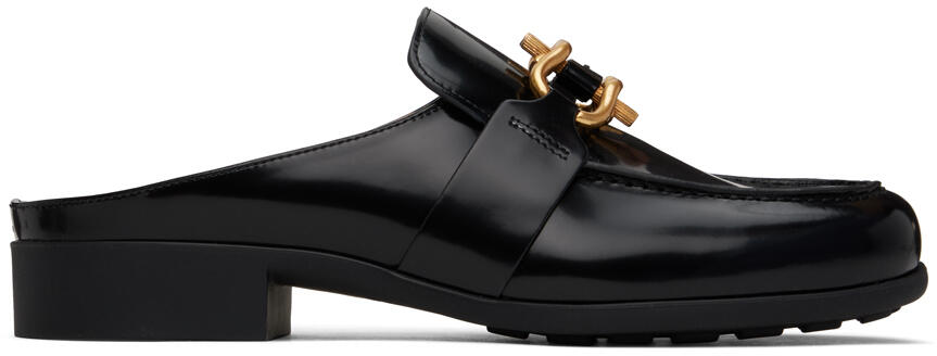 Bottega Veneta Black Monsieur Loafers Cover