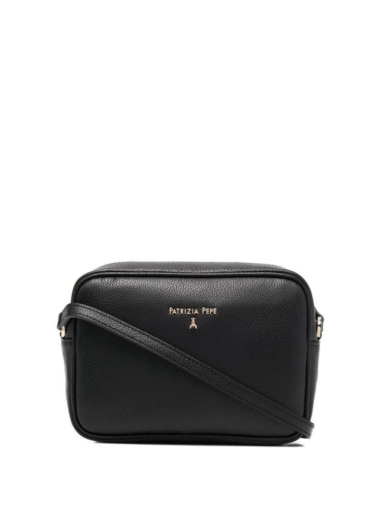 Patrizia Pepe small leather crossbody bag - Black Cover