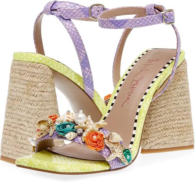 Blue by Betsey Johnson Karsyn (Lime Multi) Women's 1-2 inch heel Shoes Cover