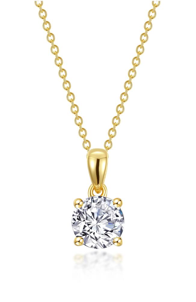 Lafonn Simulated Diamond Solitaire Necklace in White Cover