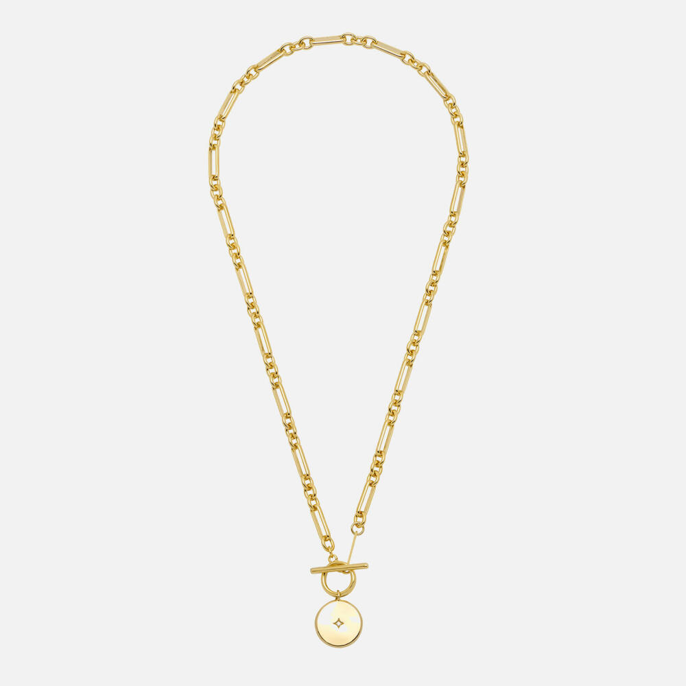 Estella Bartlett T-Bar Chain Star Coin Gold-Plated Necklace Cover