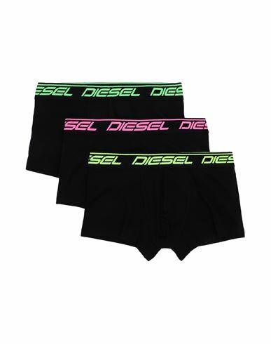 Diesel Man Boxer Black Cotton, Elastane Cover