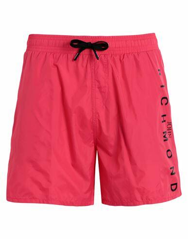 John Richmond Man Swim trunks Coral Nylon Cover