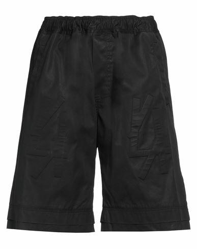 44 Label Group Man Shorts & Bermuda Shorts Black Cotton Cover