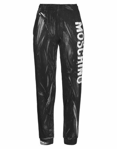 Moschino Woman Pants Black Cotton Cover