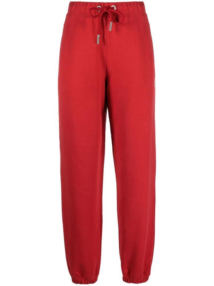 Moncler drawstring track pants - Red Cover