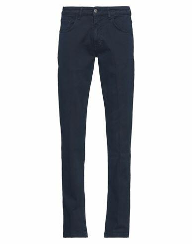 Betwoin Man Pants Slate blue Cotton, Elastane Cover