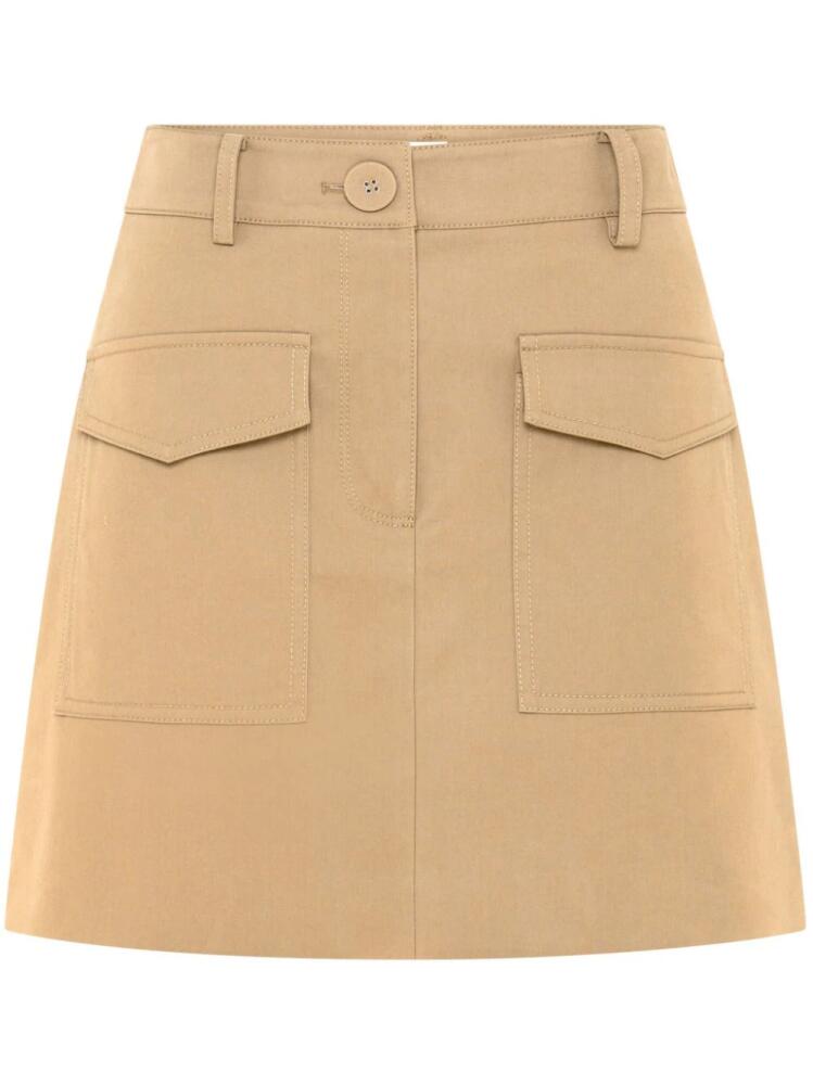 Anna Quan Delilah Mini Skirt - Neutrals Cover