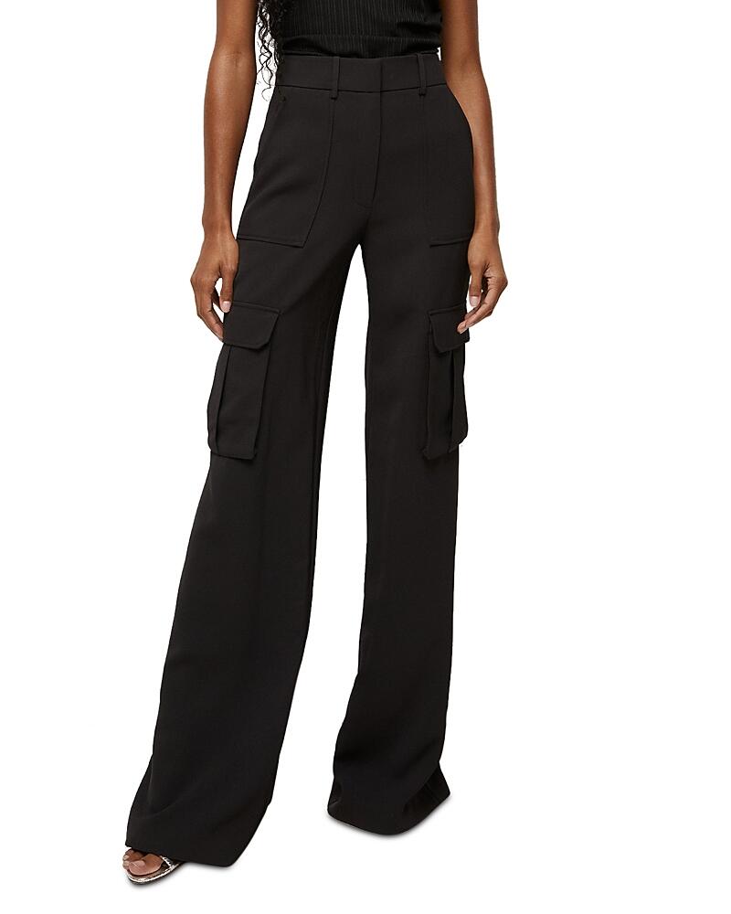 Veronica Beard Saul Wide Leg Cargo Pants Cover