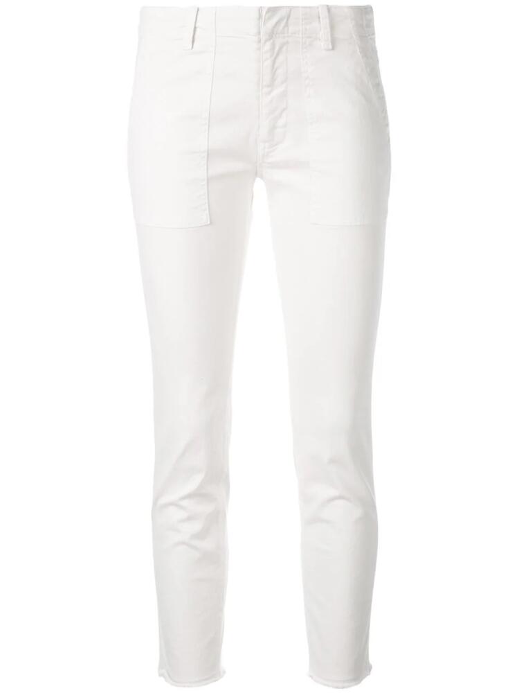 Nili Lotan cropped skinny trousers - White Cover