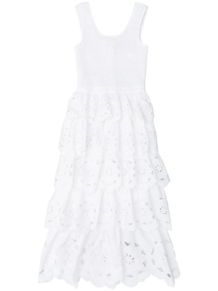 Rhode Nia midi dress - White Cover