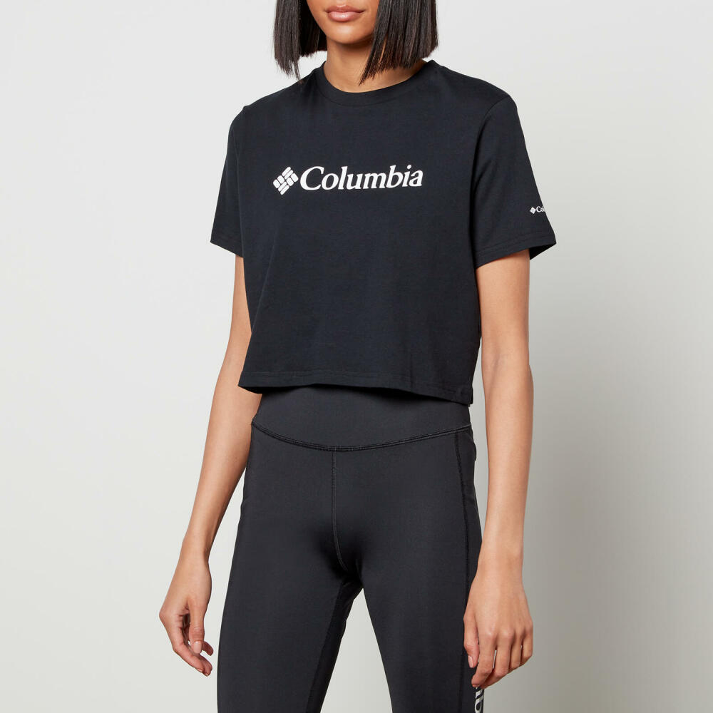 Columbia Women's North Cascades Cropped T-Shirt - Black Cover