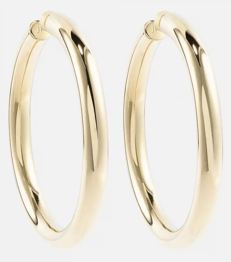 Jennifer Fisher Jamma 10kt gold-plated hoop earrings Cover