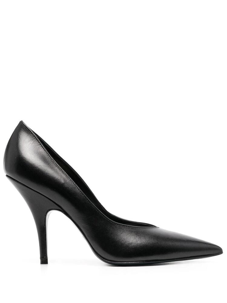 Patrizia Pepe pointed-toe 110mm pumps - Black Cover