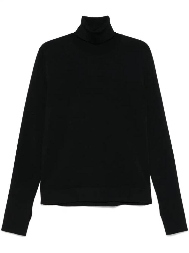 Jil Sander roll-neck sweater - Black Cover