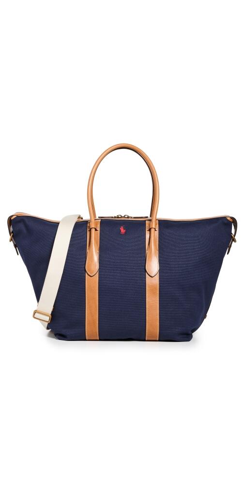 Polo Ralph Lauren Polo Canvas XL Bellport Tote Navy/Cuoio Cover