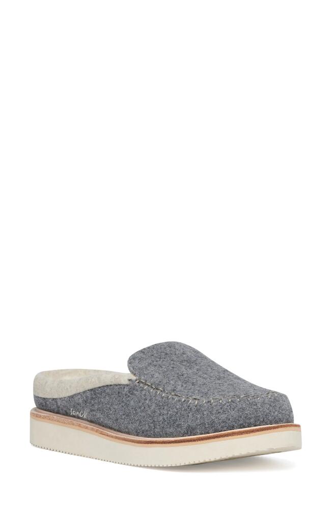 Sanuk Cozy Vibe Wool Felt Slipper in Charcoal Cover