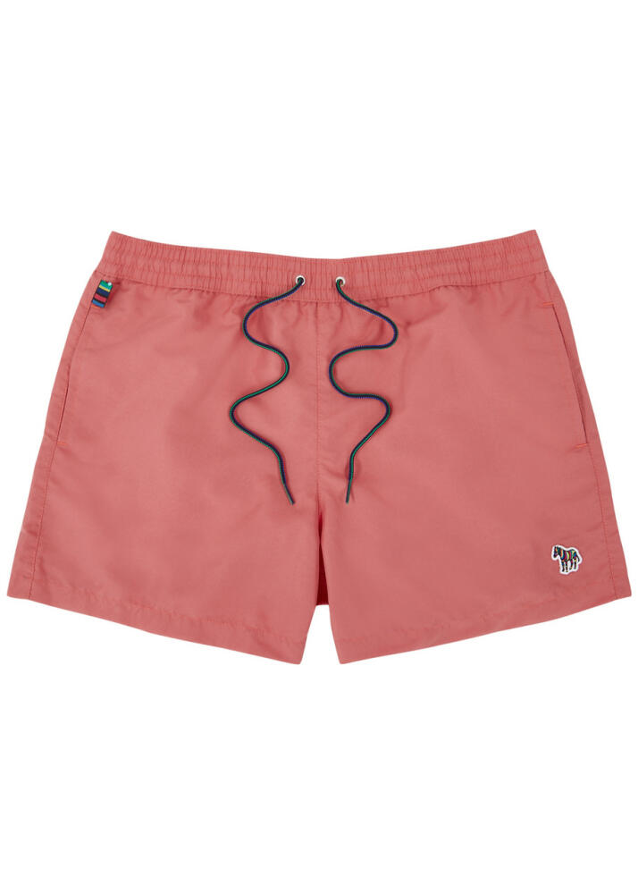 Paul Smith Zebra Logo Shell Swim Shorts - Pink Cover