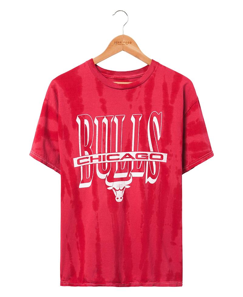 Junk Food Clothing Bulls Tie Dye Short Sleeve Tee Cover